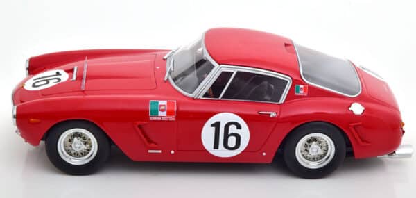kk scale - 1:18 ferrari 250 gt swb competizione #16 24h le mans 1961
