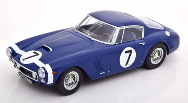 kk scale - 1:18 ferrari 250 gt swb #7 goodwood 1961