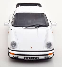 kk scale - 1:18 porsche 911 carrera 3.2 white/red clubsport 1989