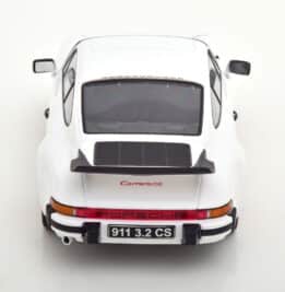 kk scale - 1:18 porsche 911 carrera 3.2 white/red clubsport 1989