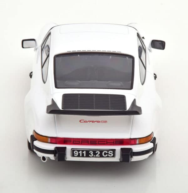kk scale - 1:18 porsche 911 carrera 3.2 white/red clubsport 1989