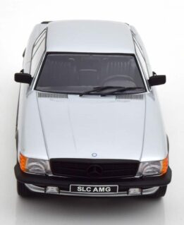 kk scale - 1:18 mercedes-benz 500 slc 6.0 amg c107 silver (1985)