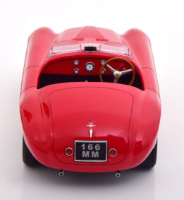 kk scale - 1:18 ferrari 166 mm barchetta 1949 red