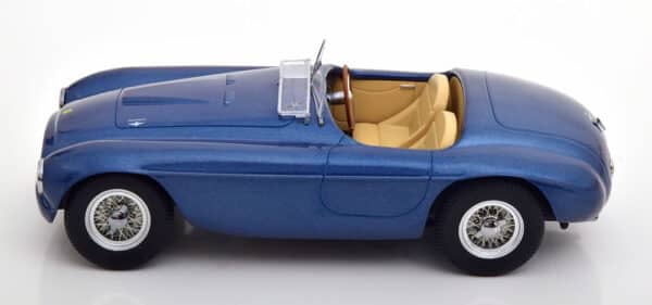 kk scale - 1:18 ferrari 166 mm barchetta 1949 blue metallic