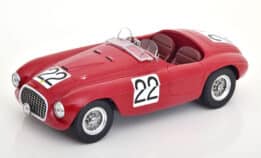 kk scale - 1:18 ferrari 166 mm barchetta winner 24h le mans 1949 chinetti/seldson