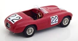 kk scale - 1:18 ferrari 166 mm barchetta winner 24h le mans 1949 chinetti/seldson