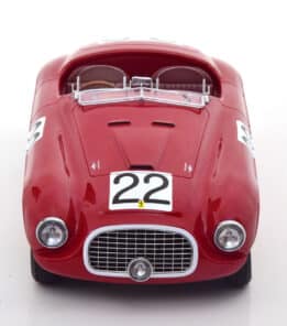 kk scale - 1:18 ferrari 166 mm barchetta winner 24h le mans 1949 chinetti/seldson