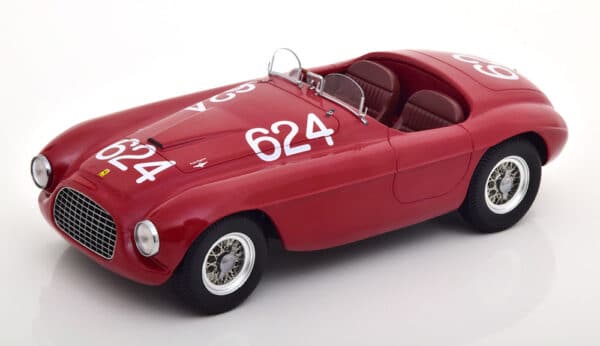 kk scale - 1:18 ferrari 166 mm winner mille miglia 1949