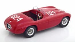 kk scale - 1:18 ferrari 166 mm winner mille miglia 1949