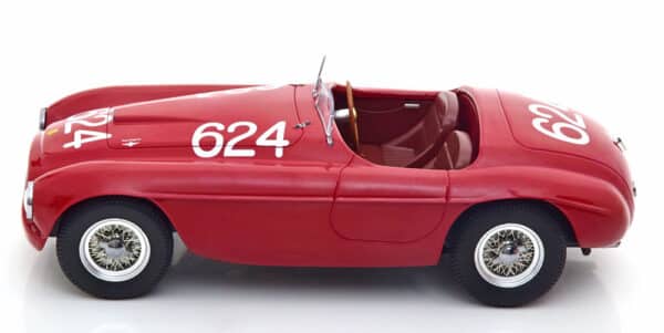 kk scale - 1:18 ferrari 166 mm winner mille miglia 1949