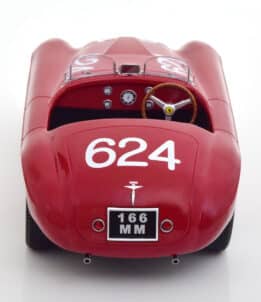 kk scale - 1:18 ferrari 166 mm winner mille miglia 1949