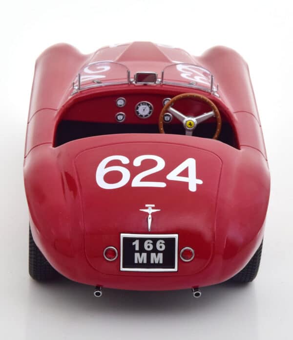 kk scale - 1:18 ferrari 166 mm winner mille miglia 1949