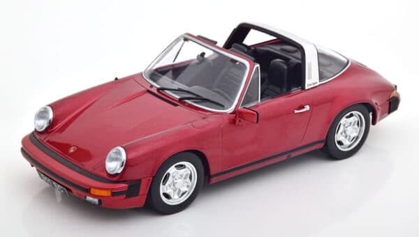 kk scale - 1:18 porsche 911 targa 1978 red metallic