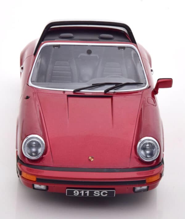 kk scale - 1:18 porsche 911 targa 1978 red metallic