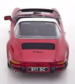 kk scale - 1:18 porsche 911 targa 1978 red metallic