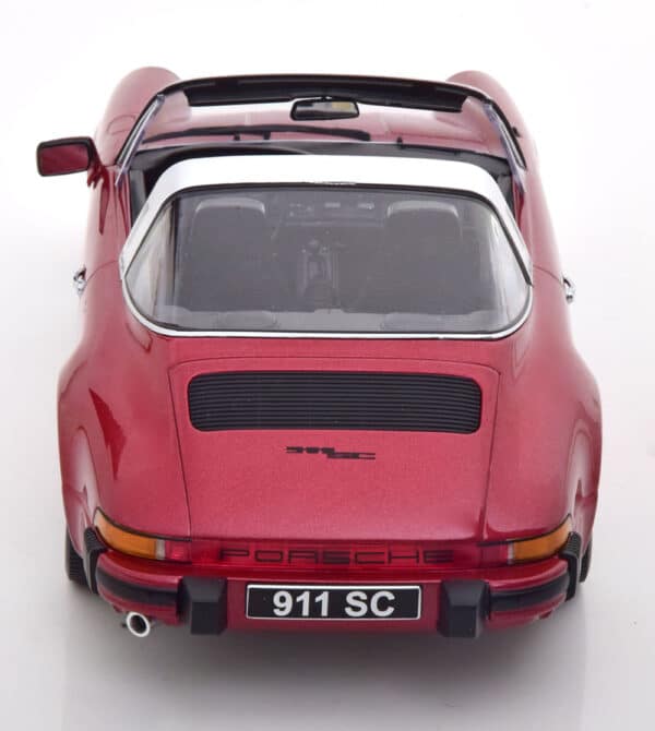kk scale - 1:18 porsche 911 targa 1978 red metallic
