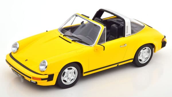 kk scale - 1:18 porsche 911 targa 1978 yellow