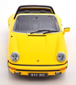 kk scale - 1:18 porsche 911 targa 1978 yellow