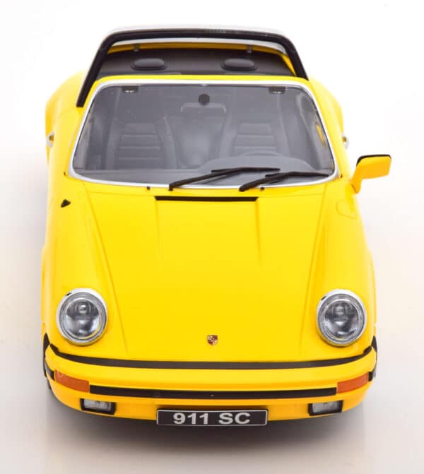 kk scale - 1:18 porsche 911 targa 1978 yellow
