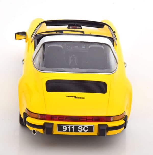kk scale - 1:18 porsche 911 targa 1978 yellow