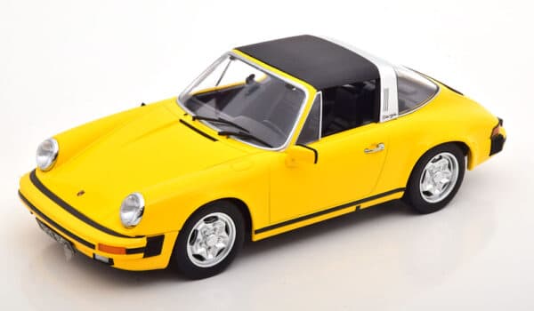 kk scale - 1:18 porsche 911 targa 1978 yellow