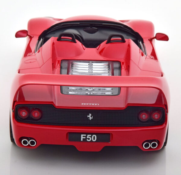 kk scale - 1:18 ferrari f50 cabrio red 1995