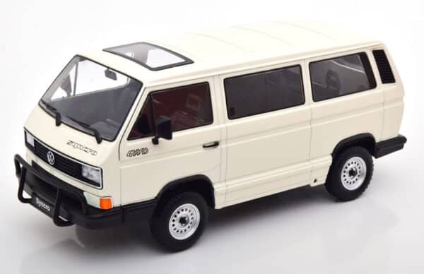 kk scale - 1:18 vw bus t3 syncro 1987 white