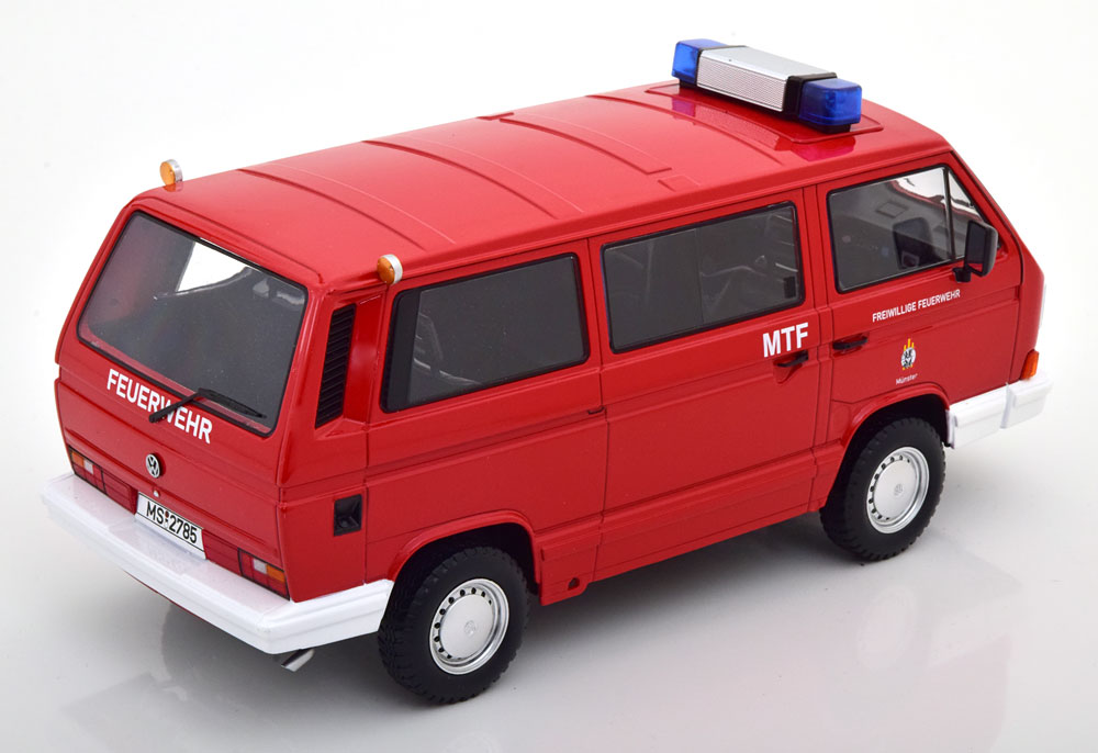 kk scale - 1:18 vw t3 syncro fire engine munster 1987