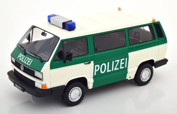 kk scale - 1:18 vw t3 syncro police 1987