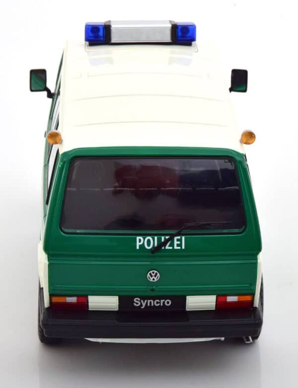 kk scale - 1:18 vw t3 syncro police 1987