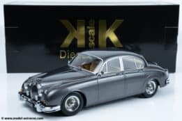 KK Scale - 1:18 Jaguar Mk II 3.8 1959 Dark Grey Metallic (RHD) - Diecast Model