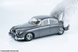 KK Scale - 1:18 Jaguar Mk II 3.8 1959 Dark Grey Metallic (RHD) - Diecast Model