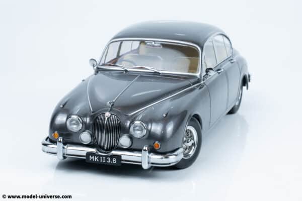 KK Scale - 1:18 Jaguar Mk II 3.8 1959 Dark Grey Metallic (RHD) - Diecast Model