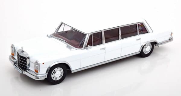 kk scale - 1:18 mercedes 600 lwb w100 pullman 1964 white