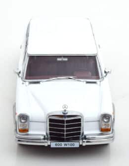 kk scale - 1:18 mercedes 600 lwb w100 pullman 1964 white