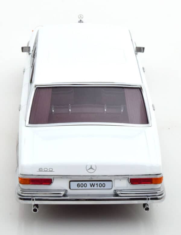 kk scale - 1:18 mercedes 600 lwb w100 pullman 1964 white