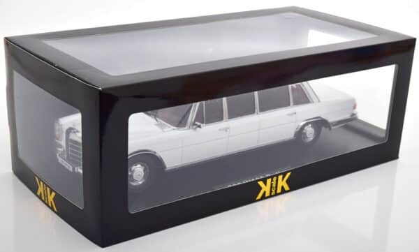 kk scale - 1:18 mercedes 600 lwb w100 pullman 1964 white