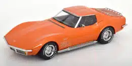 KK Scale - 1:18 Chevrolet Corvette C3 1972 Naranja Metalizado