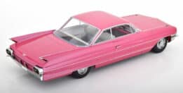 KK Scale - 1:18 Cadillac DeVille Series 62 Coupe 1961 Pink Metallic