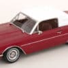 KK Scale - 1:18 Ford Thunderbird Landau Coupe 1966 Red Metallic and White Roof - Diecast Model