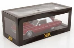 KK Scale - 1:18 Ford Thunderbird Landau Coupe 1966 Red Metallic and White Roof - Diecast Model