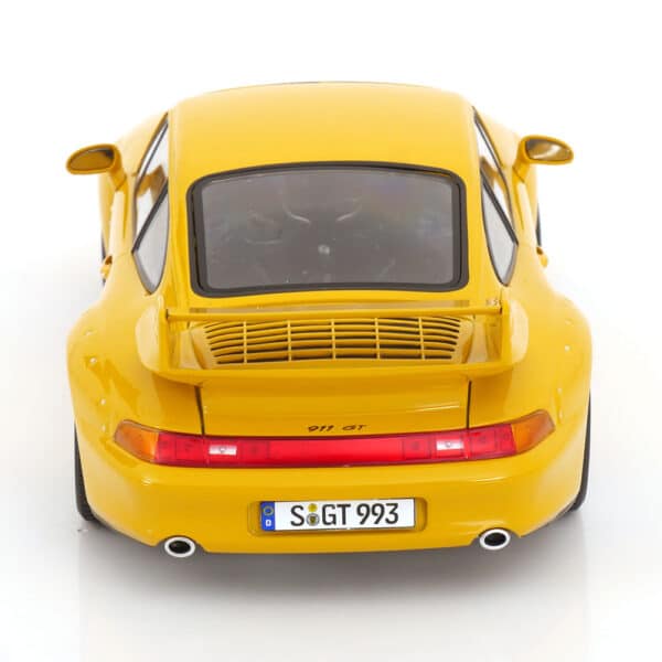 KK Scale 1:18 Porsche 911 (993) GT2 with Speedline Rims 1996 Yellow (KKDC181422S) Diecast Model 10 KK Scale 1:18 Porsche 911 (993) GT2 with Speedline Rims 1996 Yellow (KKDC181422S) Diecast Model