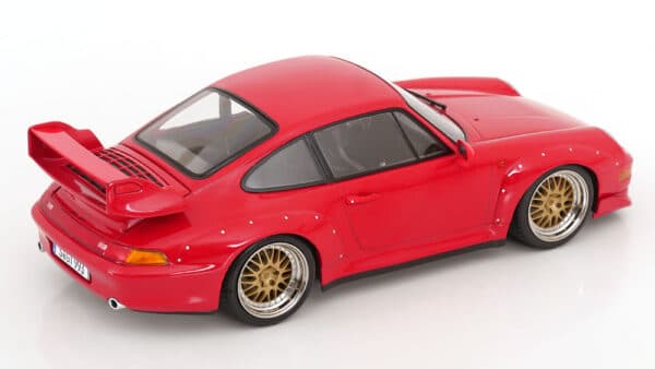 KK Scale 1:18 Porsche 911 (993) GT2 BBS Rims 1996 Red (KKDC181425B) Diecast Model 7 KK Scale 1:18 Porsche 911 (993) GT2 BBS Rims 1996 Red (KKDC181425B) Diecast Model