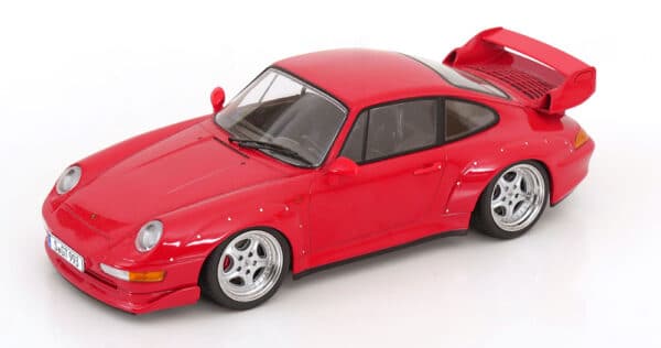 KK Scale 1:18 Porsche 911 (993) GT2 Speedline Rims 1996 Red (KKDC181425S) Diecast Model
