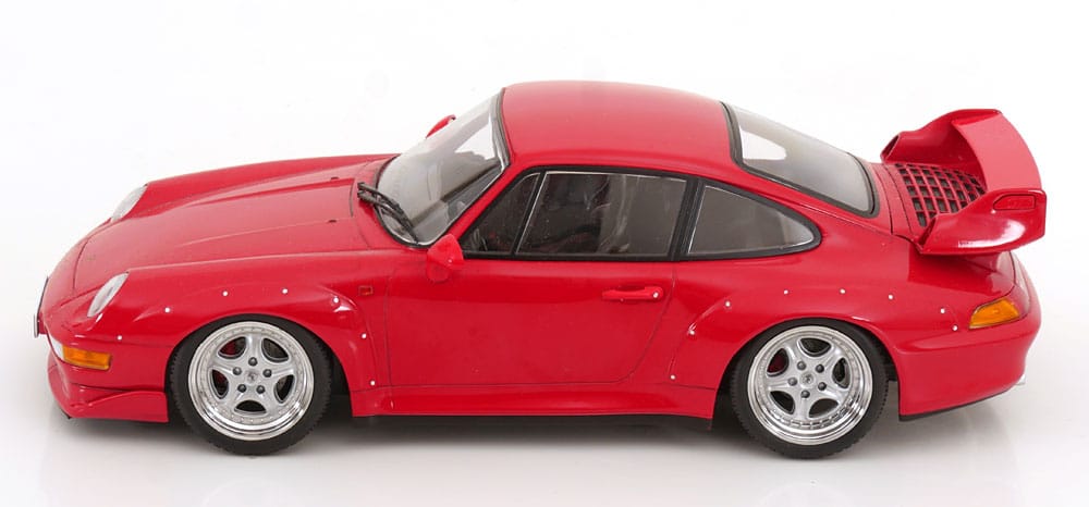 KK Scale 1:18 Porsche 911 (993) GT2 Speedline Rims 1996 Red (KKDC181425S) Diecast Model 3 KK Scale 1:18 Porsche 911 (993) GT2 Speedline Rims 1996 Red (KKDC181425S) Diecast Model - Image 3