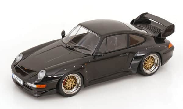 KK Scale 1:18 Porsche 911 (993) GT2 BBS Rims 1996 Black (KKDC181426B) Diecast Model