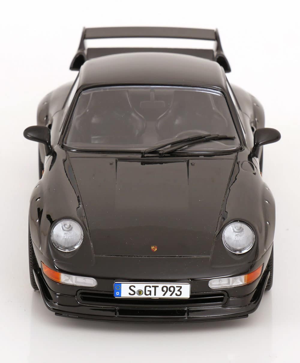 KK Scale 1:18 Porsche 911 (993) GT2 BBS Rims 1996 Black (KKDC181426B) Diecast Model 4 KK Scale 1:18 Porsche 911 (993) GT2 BBS Rims 1996 Black (KKDC181426B) Diecast Model - Image 4