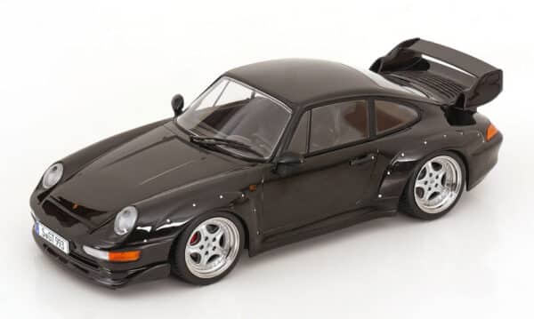KK Scale 1:18 Porsche 911 (993) GT2 Speedline Rims 1996 Black (KKDC181426S) Diecast Model