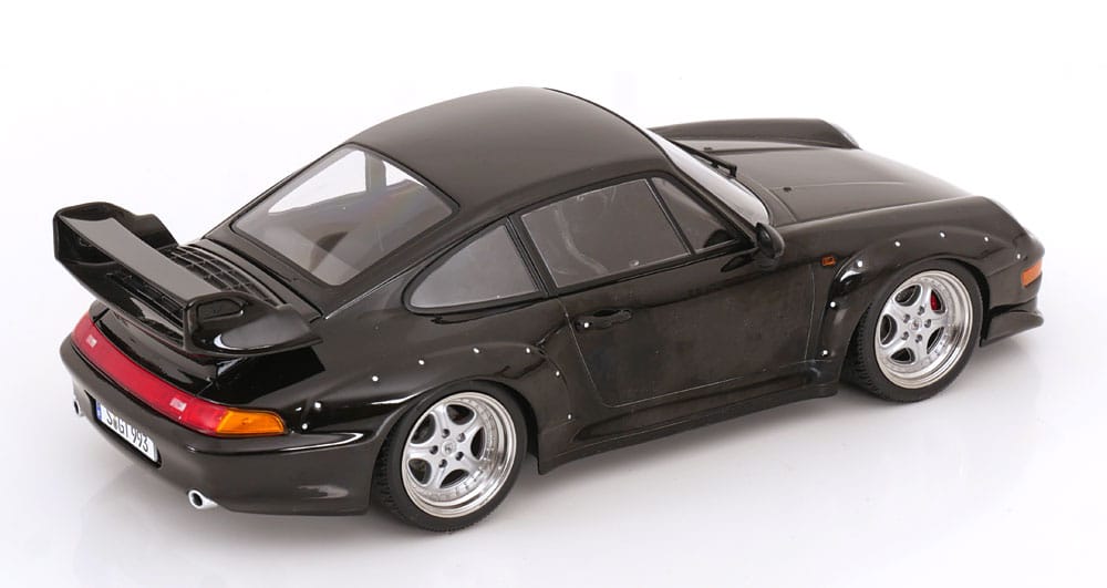 KK Scale 1:18 Porsche 911 (993) GT2 Speedline Rims 1996 Black (KKDC181426S) Diecast Model 2 KK Scale 1:18 Porsche 911 (993) GT2 Speedline Rims 1996 Black (KKDC181426S) Diecast Model - Image 2