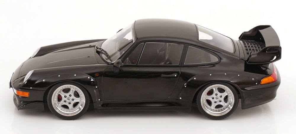 KK Scale 1:18 Porsche 911 (993) GT2 Speedline Rims 1996 Black (KKDC181426S) Diecast Model 3 KK Scale 1:18 Porsche 911 (993) GT2 Speedline Rims 1996 Black (KKDC181426S) Diecast Model - Image 3